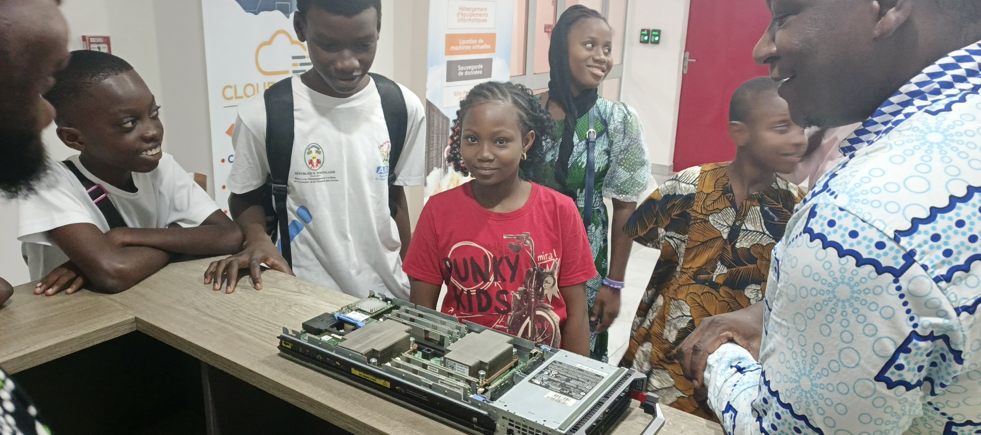 Visite au data-center de Café informatique